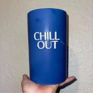 NEW Chill Out Ceramic Wine Bottle Holder